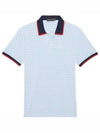 MS23K002 MS23K002 logo embroidered striped polo shirt - G/FORE - BALAAN 2