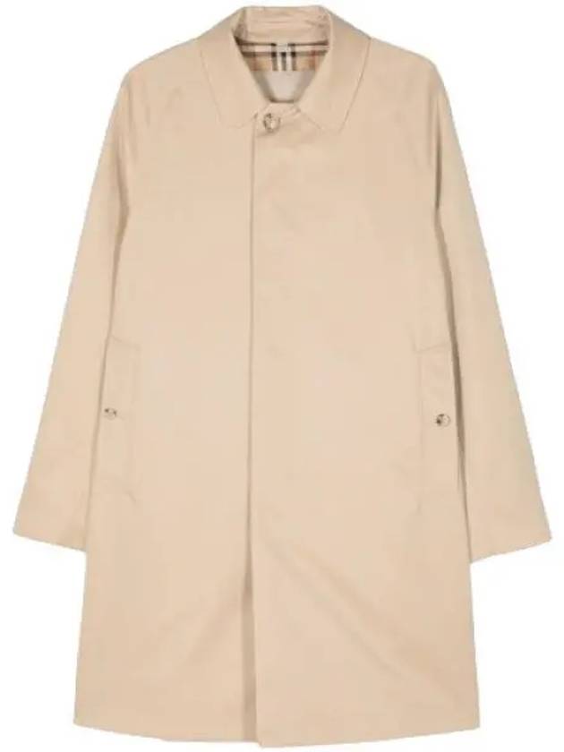 Camden Heritage Car Single Breasted Coat Beige - BURBERRY - BALAAN 2