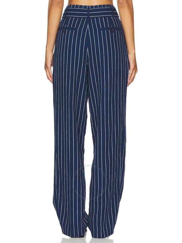 Polo Ralph Lauren Pinstripe Wide Leg Pants Size 4 - POLO RALPH LAUREN - BALAAN 3