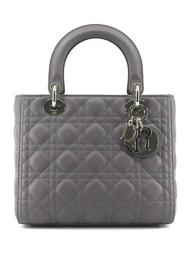 DI Lady Bag Medium Gray DI31BG008 - DIOR - BALAAN 1