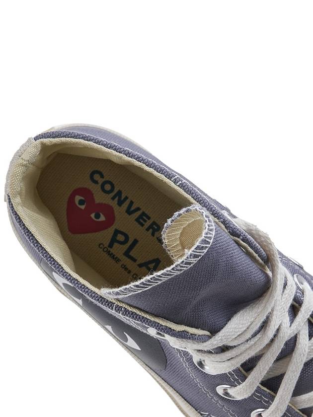 Play New Big Heart Chuck 70 High Low Top Sneakers P1 K122 1 Gray - COMME DES GARCONS - BALAAN 8