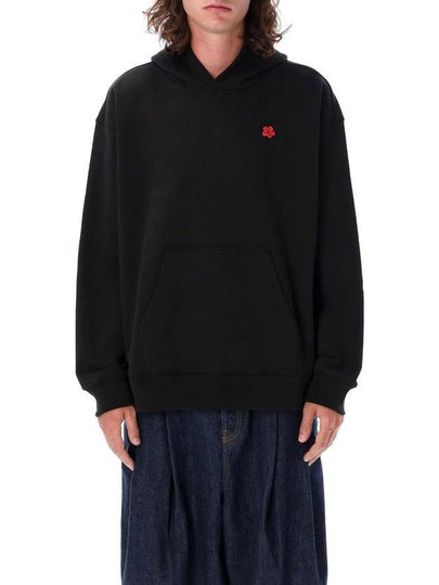 Boke Flower Oversized Hoodie Black - KENZO - BALAAN 2