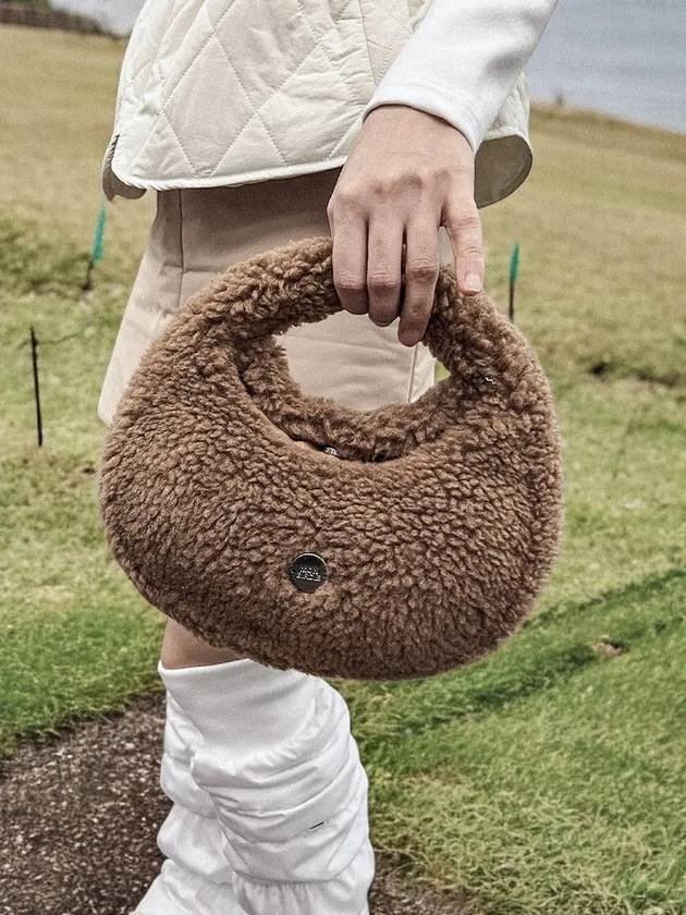 Dumble mini hobo bag BROWN - MONBIRDIE GOLF - BALAAN 5