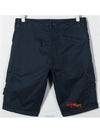 10 12 year old size dark navy wappen cargo shorts 7416L0110 - STONE ISLAND - BALAAN 3