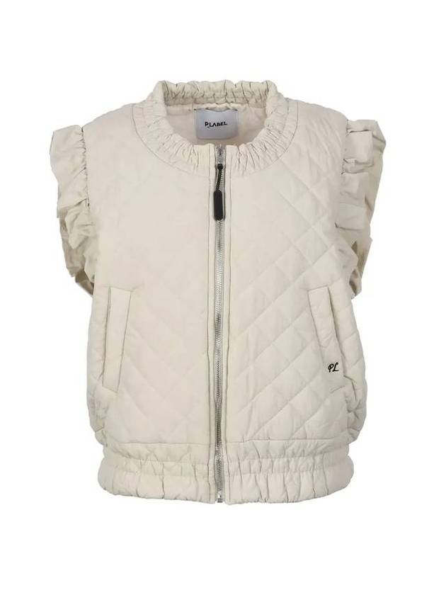 Playable frill quilted vest - P_LABEL - BALAAN 1
