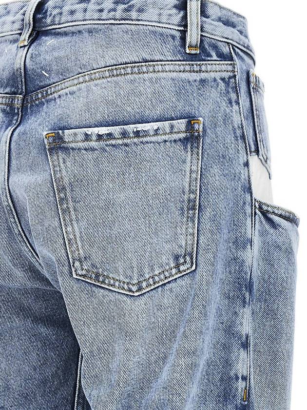 Five Pocket Straight Jeans Blue - MAISON MARGIELA - BALAAN 5