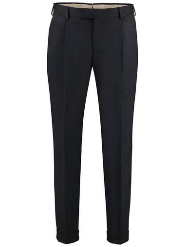 Pt01 Virgin Wool Tailored Trousers - PT01 - BALAAN 1