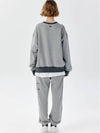 Unisex CHMXMTM Snowy Sweatshirt Mix Gray - CHANCE'S NOI - BALAAN 7