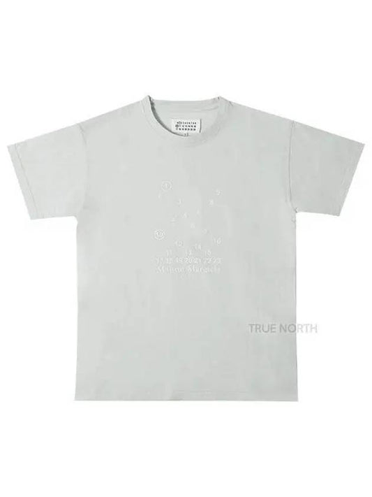 Women's Numeric Logo Short Sleeve T-Shirt Offwhite - MAISON MARGIELA - BALAAN 2