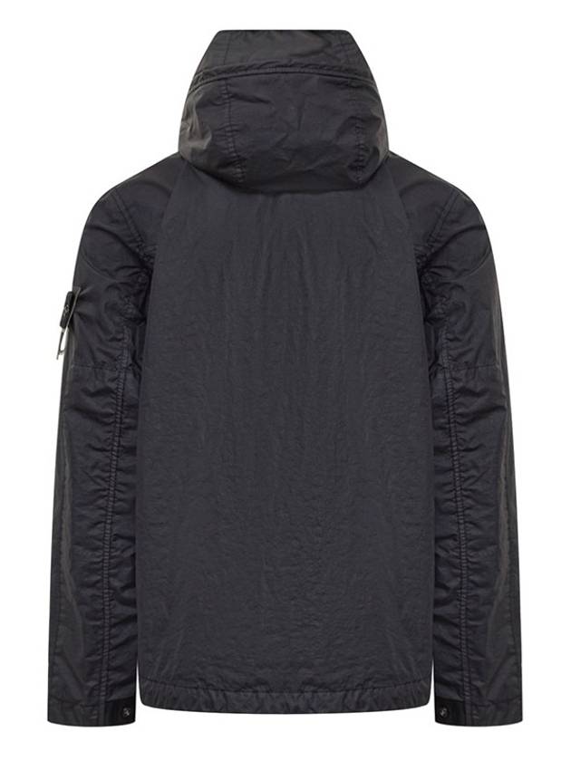 Membrana 3L TC Hooded Jacket Blue - STONE ISLAND - BALAAN 3