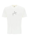 30/1 Jersey Relaxed Graphic Short Sleeve T-Shirt White - CP COMPANY - BALAAN 1