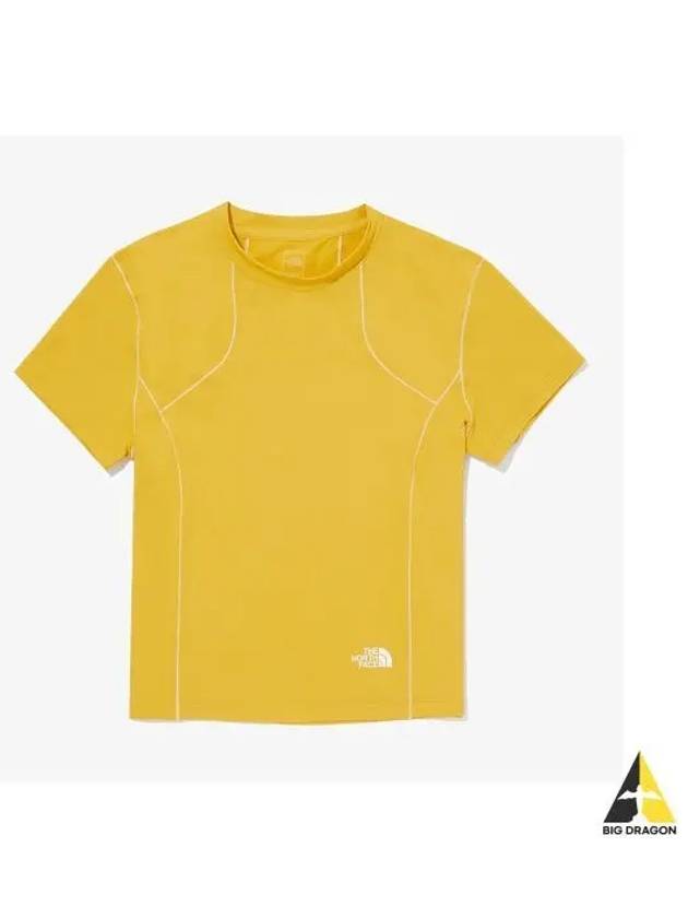 The North Face NT7UQ35C Women s Ice Gear Line Short Sleeve Round Tee - THE NORTH FACE - BALAAN 1