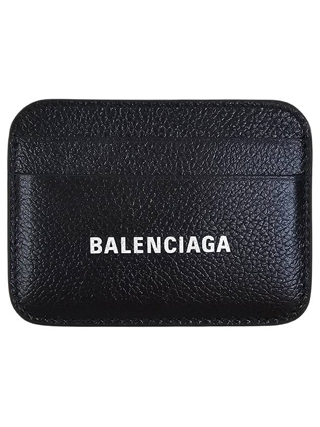 Cash Logo Card Wallet Black - BALENCIAGA - BALAAN 2