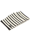 Rayee Stripe Muffler Ecru Marine - SAINT JAMES - BALAAN 3