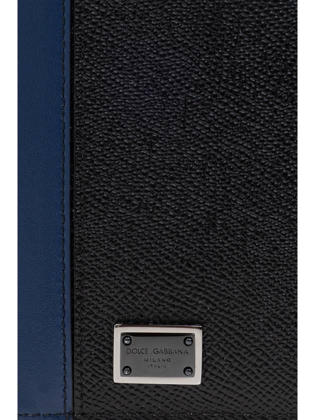 Dolce & Gabbana Passport Holder, Men's, Black - DOLCE&GABBANA - BALAAN 5