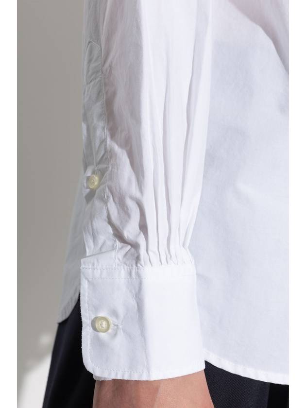 Officine Generale Cotton Shirt, Women's, White - OFFICINE GENERALE - BALAAN 5