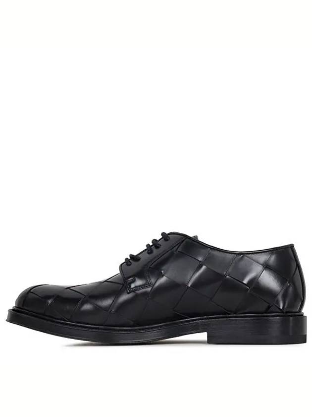 Tie Lace Up Derby Black - BOTTEGA VENETA - BALAAN 3