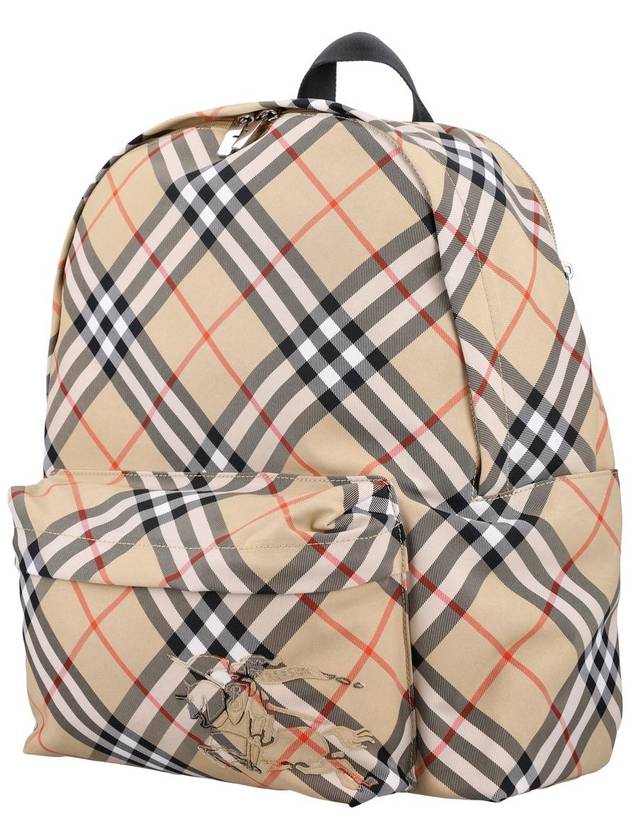 Nova Check Backpack Beige - BURBERRY - BALAAN 4