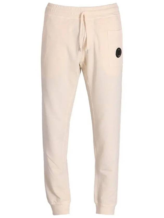 Light Fleece Utility Track Pants Beige - CP COMPANY - BALAAN 3