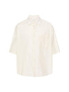 Double Pocket Short Sleeve Ivory - LEMAIRE - BALAAN 1