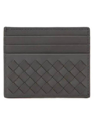 Intrecciato Card Holder Gray 522326V47W11423 1324160 - BOTTEGA VENETA - BALAAN 1