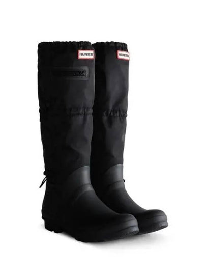 Original Travel Tall Rain Boots Black - HUNTER - BALAAN 2