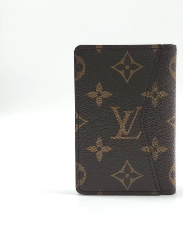 Pocket Organizer Monogram Card Wallet Brown - LOUIS VUITTON - BALAAN 4