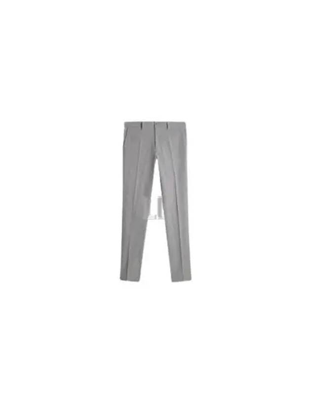 Men's Ellott Stretch Pants Medium Grey Melange - J.LINDEBERG - BALAAN 2