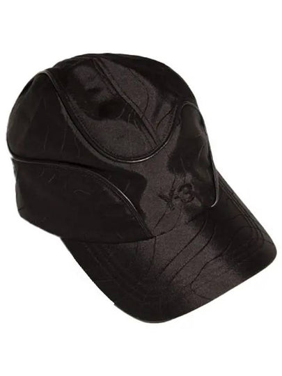 TPO Embroidery Logo Ball Cap Black - Y-3 - BALAAN 2