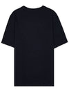 Speedy Fox Patch Comfort Short Sleeve T-Shirt Black - MAISON KITSUNE - BALAAN 3