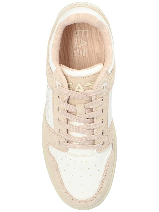 EA7 Emporio Armani Sports Shoes With Logo, Women's, Cream - EMPORIO ARMANI - BALAAN 6