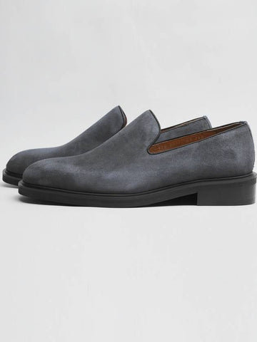 Jericho suede loafers SMG - FLAP'F - BALAAN 1