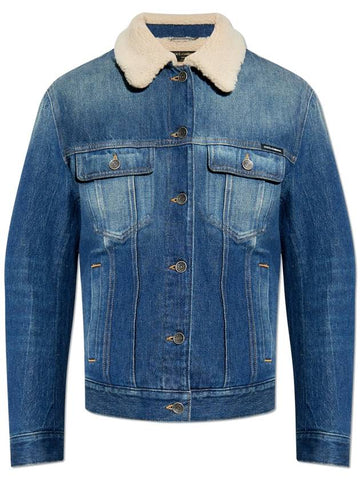 Dolce & Gabbana Denim Jacket, Women's, Blue - DOLCE&GABBANA - BALAAN 1