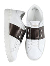 Hidden Low Top Sneakers White Ruthenium - VALENTINO - BALAAN 2