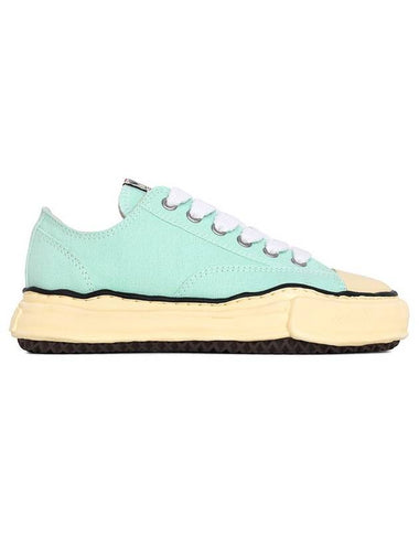 Peterson VL OG Sole Canvas Low Top Sneakers Light Green - MIHARA YASUHIRO - BALAAN 1