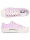 Embossed Canvas Low-Top Sneakers Pink - BURBERRY - BALAAN 2