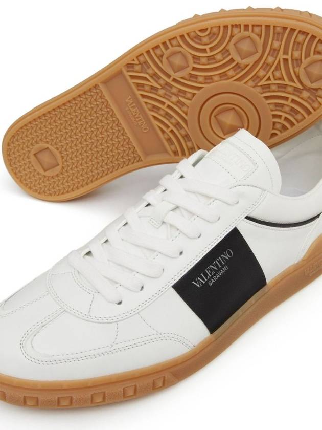 Up Village Low Top Sneakers White Black - VALENTINO - BALAAN 6