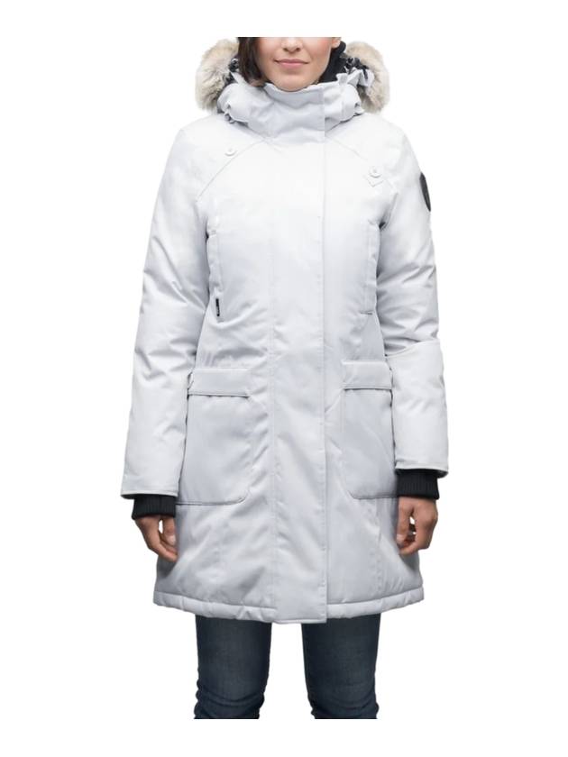 Women's Merideth Parka Light Grey - NOBIS - BALAAN 1