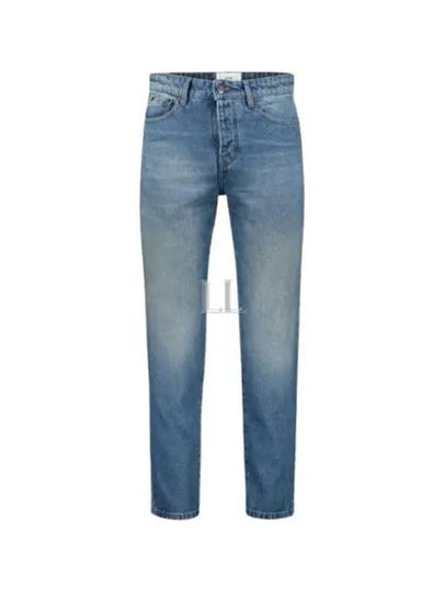 Tapered Fit Straight Jeans Blue - AMI - BALAAN 2