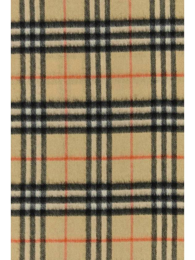 Check Reversible Cashmere Scarf Sand Green - BURBERRY - BALAAN 4