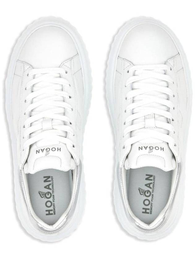 Hogan H striped low top sneakers white - HOGAN - BALAAN 4