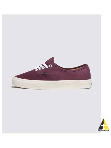 Authentic Canvas Suede Plum Wine VN000BW5CHI1 - VANS - BALAAN 1