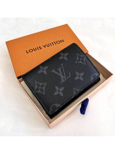 Envelope Business Monogram Card Wallet Black - LOUIS VUITTON - BALAAN 2