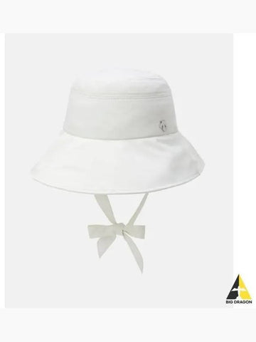 Women s Sports Basic Bucket Hat Ivory SP322UCP70 - DESCENTE - BALAAN 1