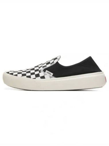 ComfyCush One Checkerboard Black Marshmallow VN0A45J5R6R1 - VANS - BALAAN 1