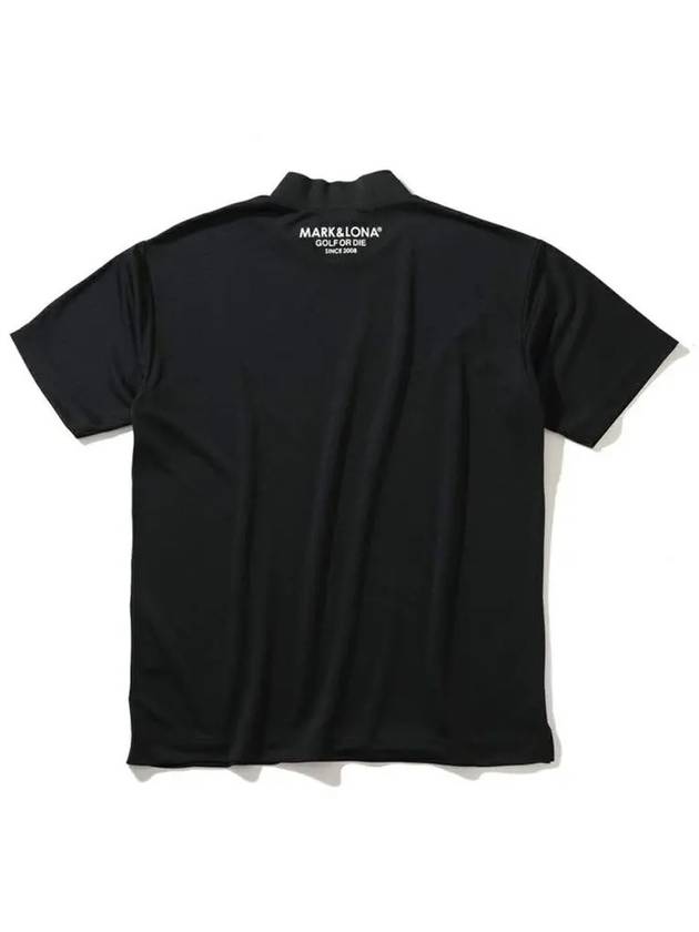 Men s Fave Mock Neck Tee Black MLM 4A AA02 - MARK & LONA - BALAAN 3