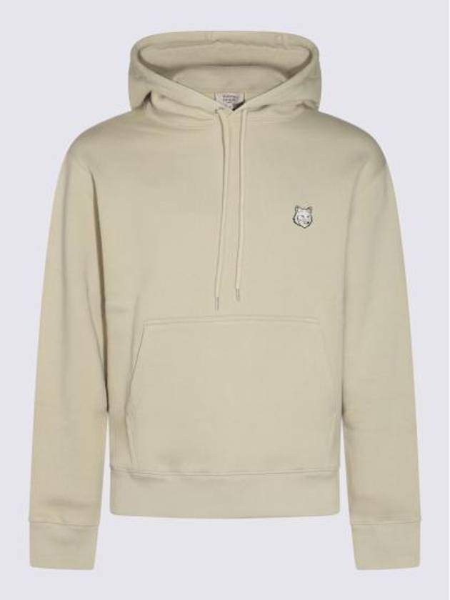 Bold Fox Head Patch Comfort Hoodie Green - MAISON KITSUNE - BALAAN 2