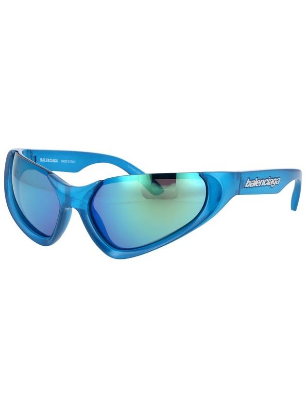 sunglasses BB0202S 003 003 LIGHT BLUE LIGHT BLUE GREEN - BALENCIAGA - BALAAN 3