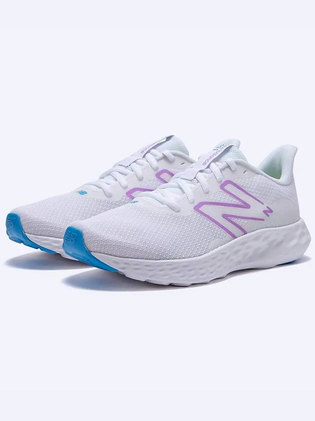 Low Top Sneakers White Purple - NEW BALANCE - BALAAN 2