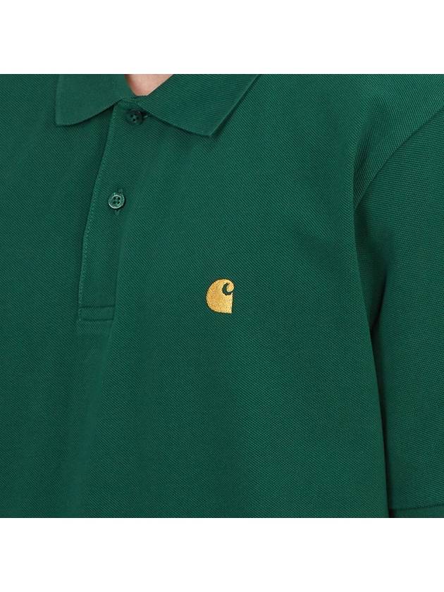 Chase Pique Polo Green - CARHARTT WIP - BALAAN 7